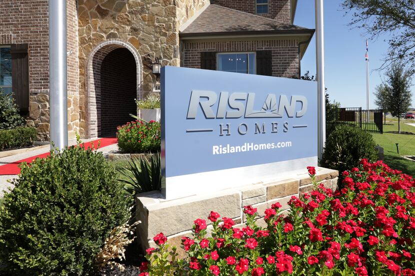 Risland Homes is opening its huge residential community in March along U.S. 75 north of Dallas.