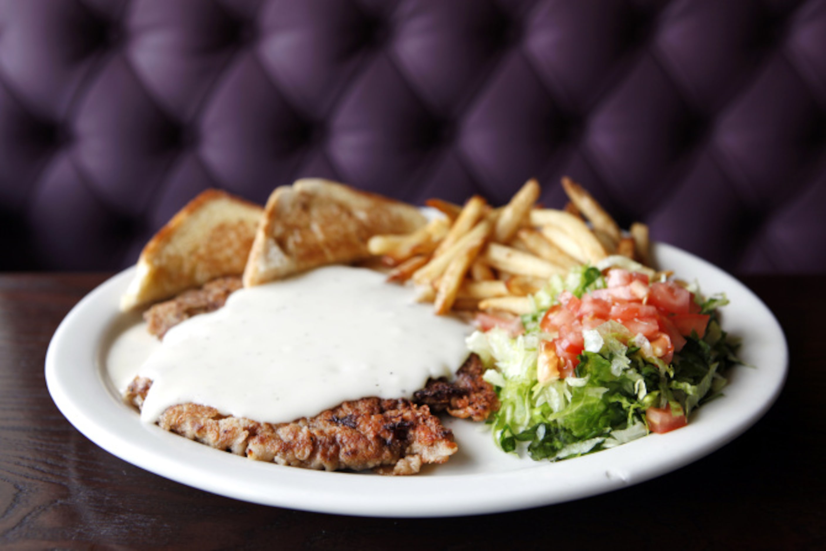 Country-style chicken-fried steak at Matt's Rancho Martinez