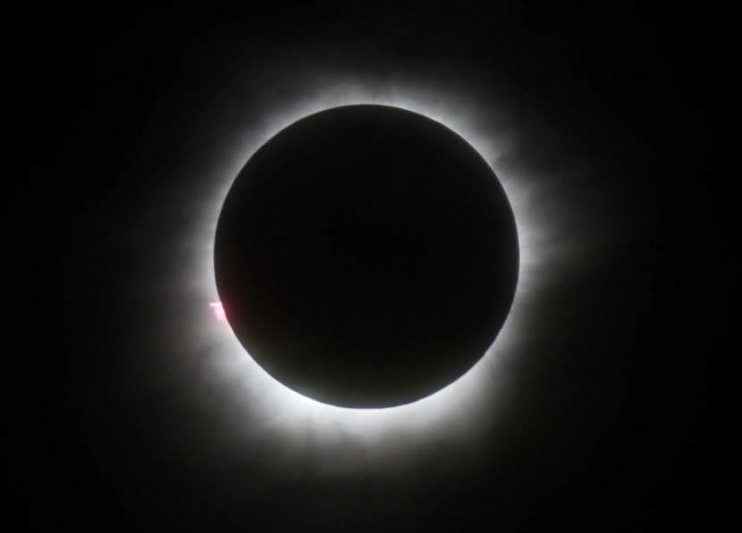 A total solar eclipse is visible in Belitung, Indonesia in 2016. Next April, a total solar...