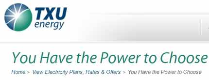 Some electricity companies use keywords "power to choose" because that's also the name of...