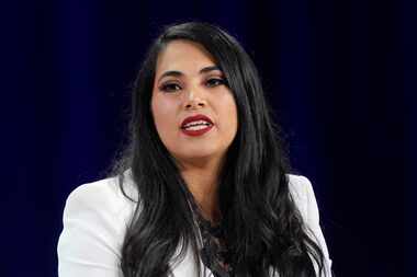 Then-Rep. Mayra Flores, R-Texas, speaks at the Conservative Political Action Conference...