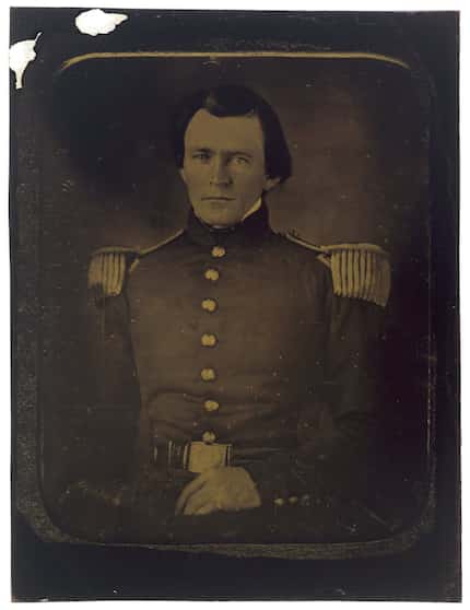 An early tintype portrait of the general.  