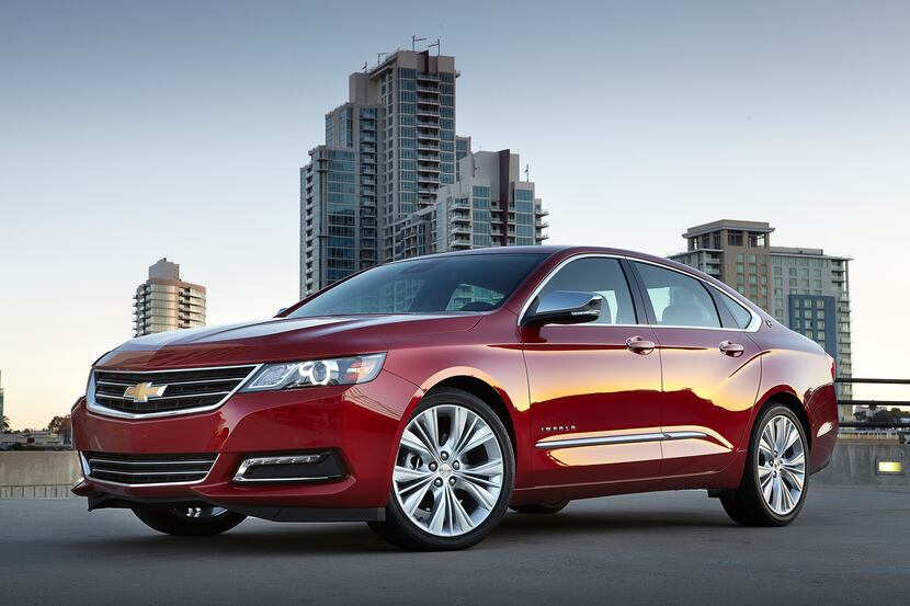 This undated photo provided by Chevrolet shows the 2014 Chevrolet Impala LTZ. A completely...