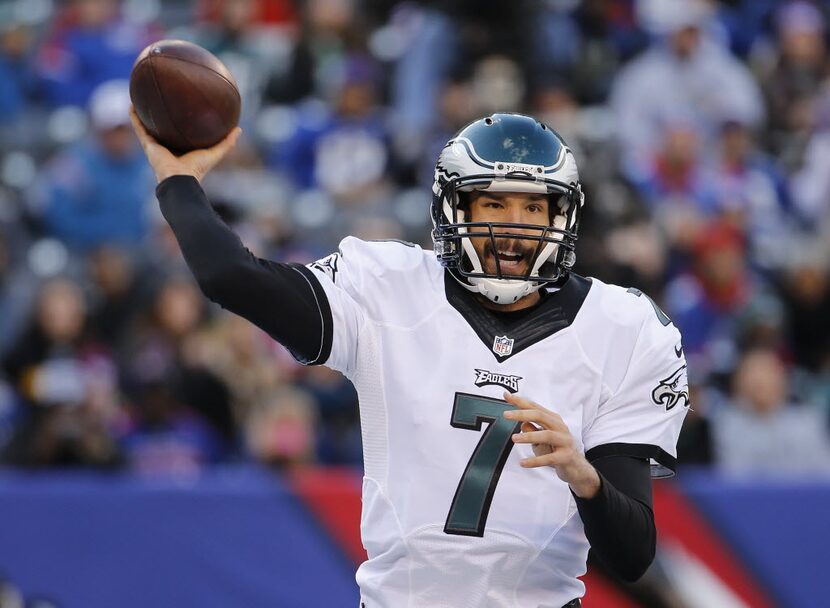 FILE - In this Sunday, Jan. 3, 2016 file photo, Philadelphia Eagles quarterback Sam Bradford...