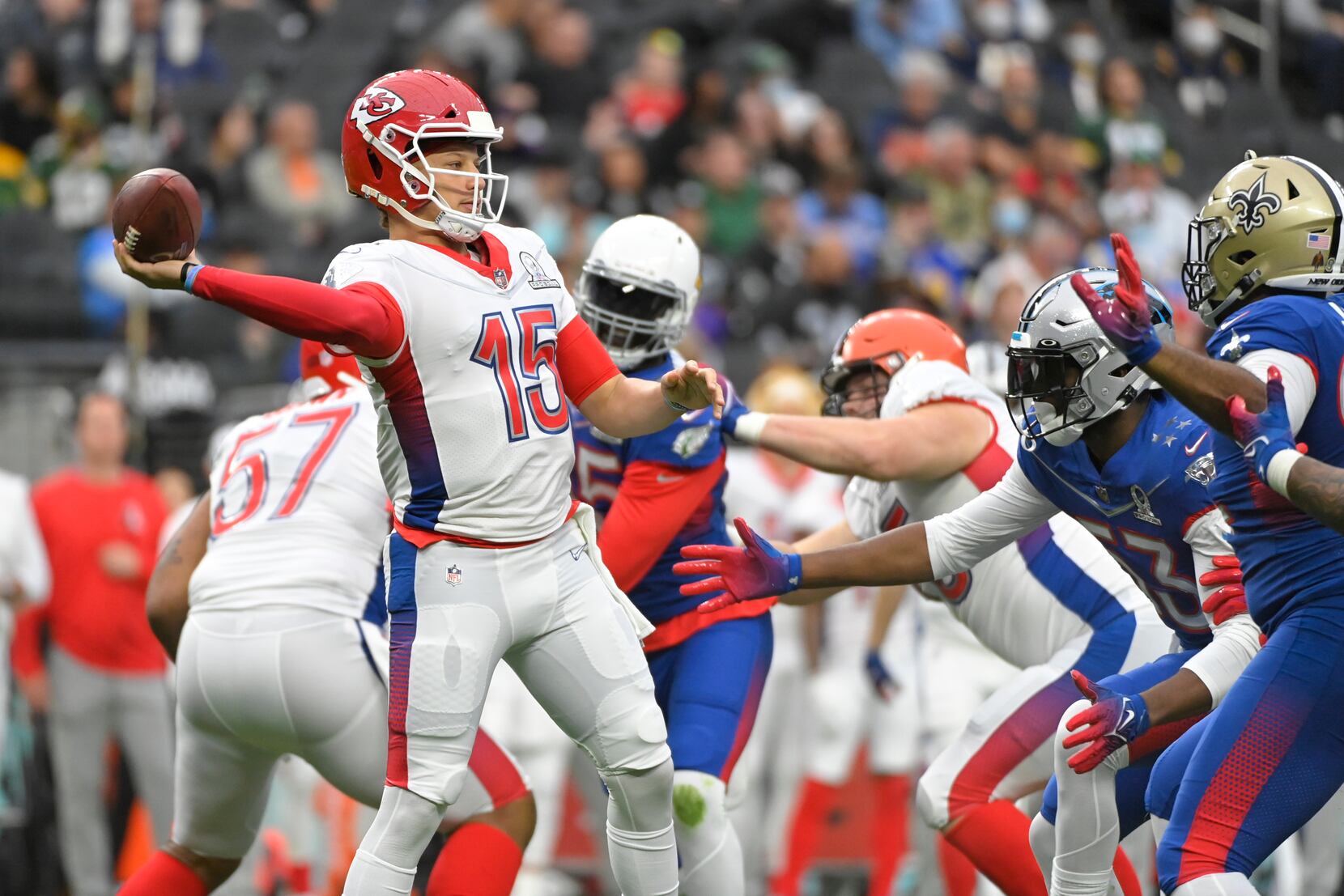 Flag football takes centre stage at NFL Pro Bowl Games in Las Vegas