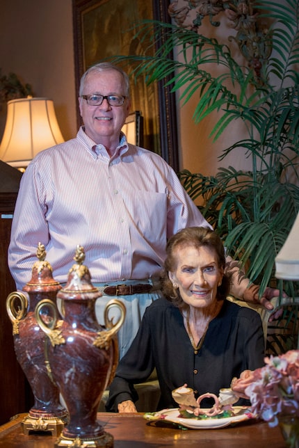 John Bray and Betty Gertz of East and Orient Company at 1123 Slocum Street in Dallas, Texas....