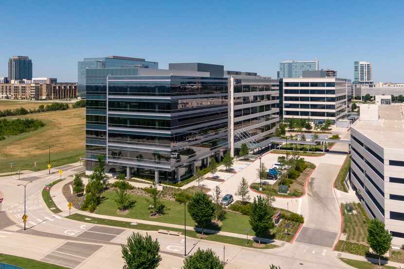 The Office Three building is in the 242-acre Frisco Station mixed-use development located...