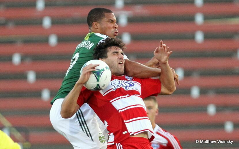 26 June 2013 - during the Lamar Hunt US Open Cup quarterfinal match between FC Dallas and...