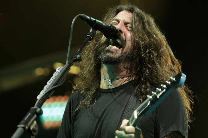 Dave Grohl and the Foo Fighters performed at Dos Equis Pavilion in Dallas on April 21, 2018.
