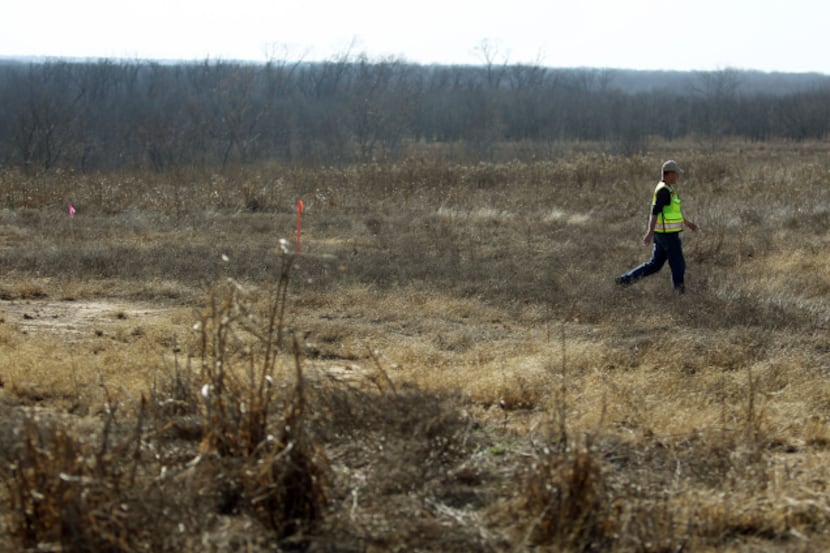 The championship course will be built on an old landfill along Loop 12 east of Interstate...