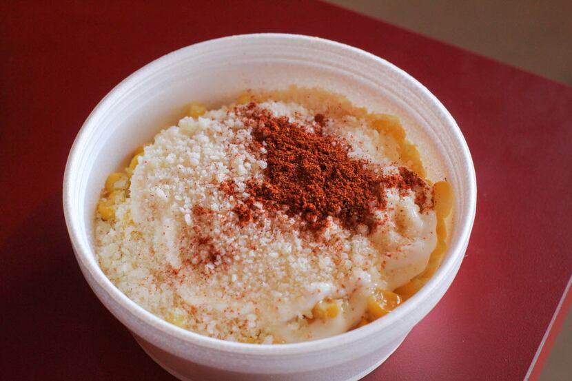 Elote en Vaso is a specialty on the sides menu at  Didi's Tamale Diner, which held its grand...