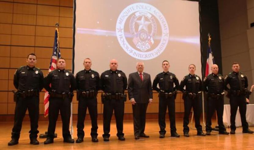 On March 7, the eight officers with the Mesquite Police Department graduated from its new...
