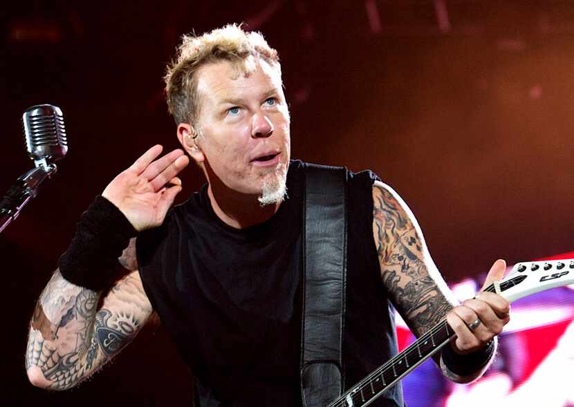 Metallica's singer James Hetfield