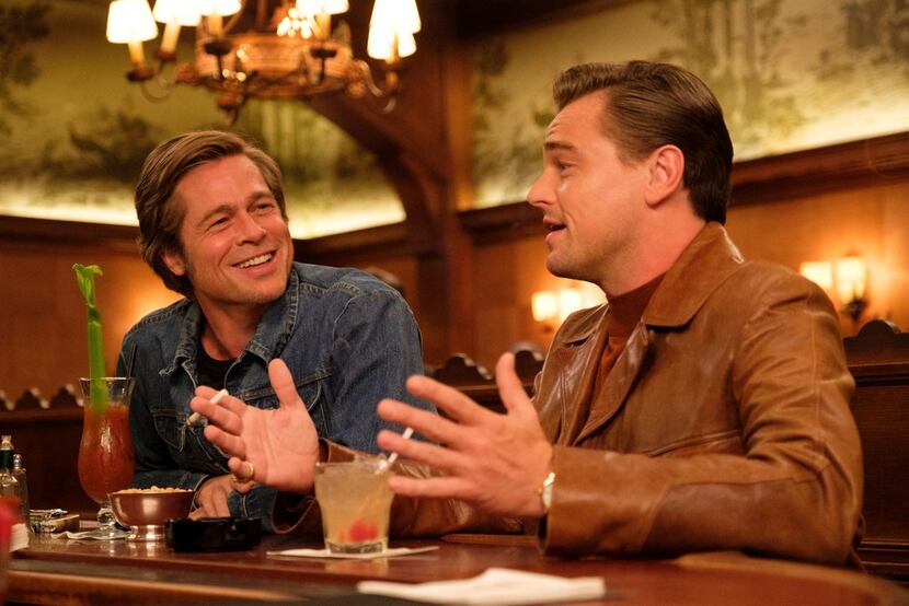 Brad Pitt and Leonardo DiCaprio star in Once Upon a Time ... in Hollywood. 