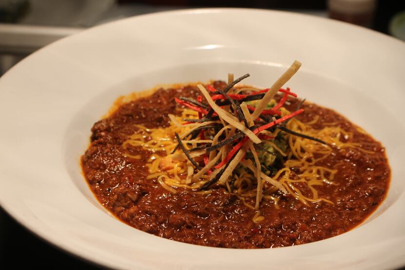 Chef Tim Love will sell his Texas Red chili at Chili Parlor in Fort Worth.