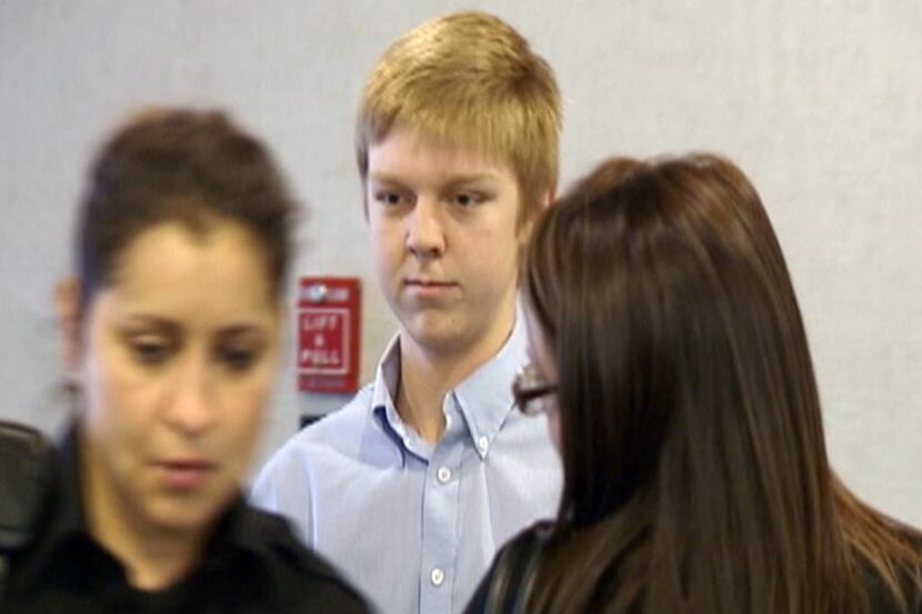 Ethan Couch, who killed four people in a drunken crash last June, appeared in a court...