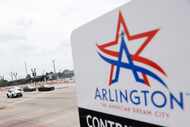 Arlington is located in Tarrant County to the west of Dallas.