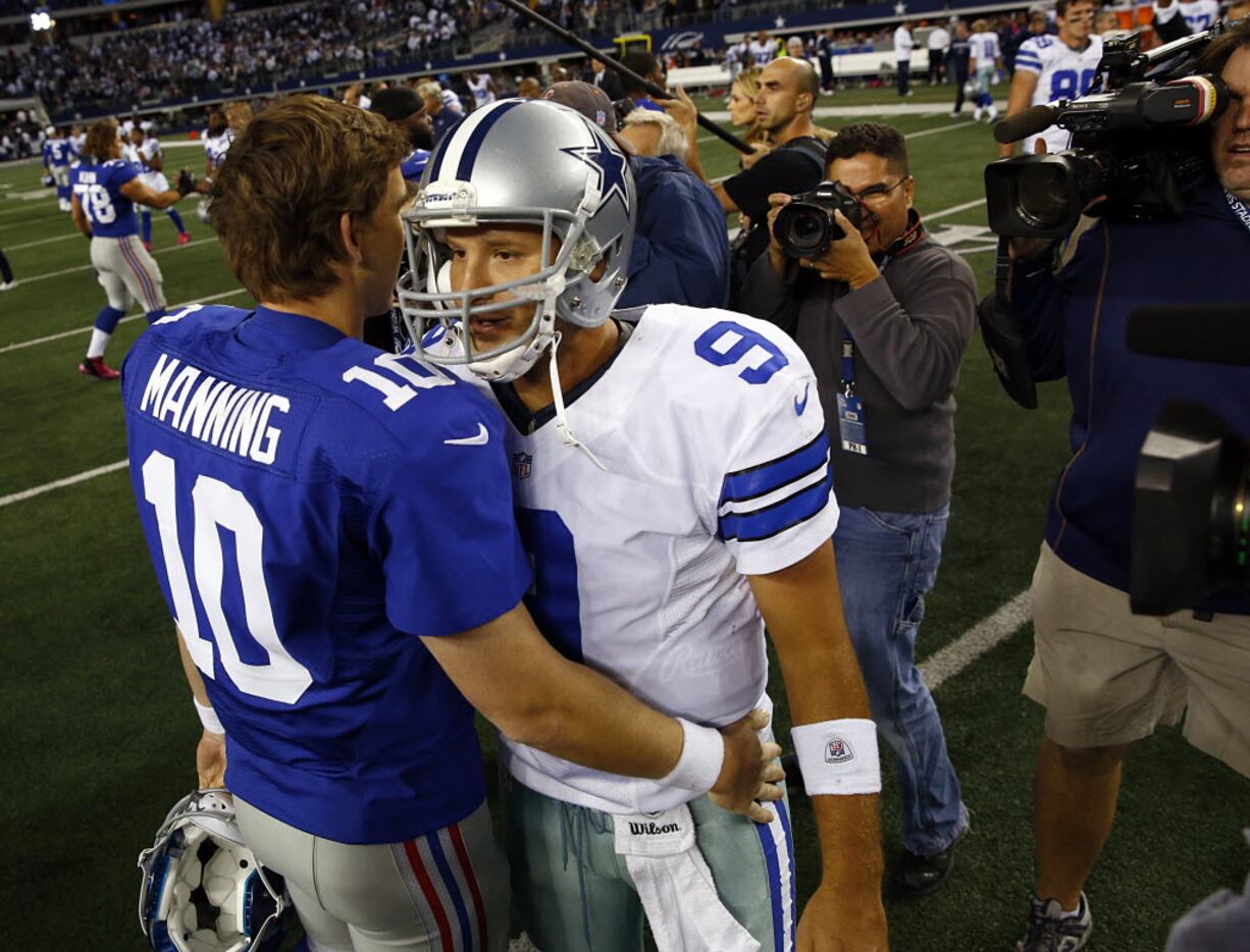 30 Aug 2004 - Tony Romo (9) of the Dallas Cowboys turns to hand off in the