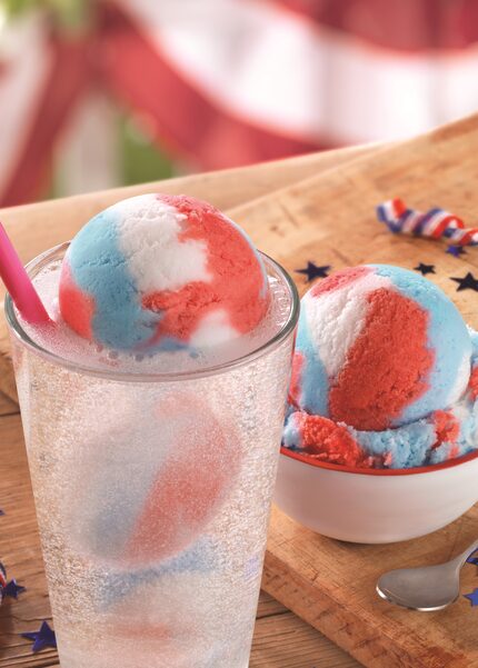 The Baskin-Robbins USO Patriot Pop