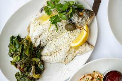 Avra's founders pride themselves on serving healthful food in a fine setting. The whole fish...