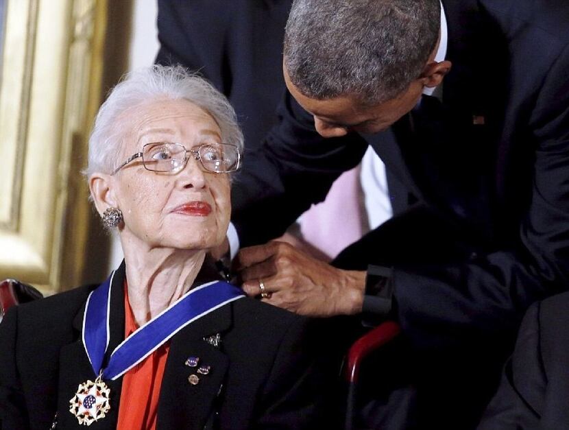 Katherine Johnson, now 98, is among the talented mathematicians who are the focus of Hidden...