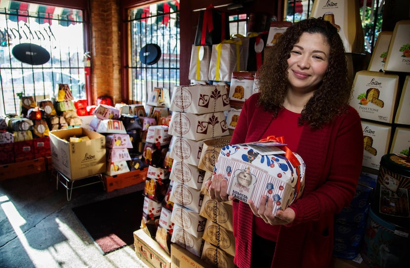 Employee Mila Alvarado had never tried the Italian sweet bread before she started to work as...