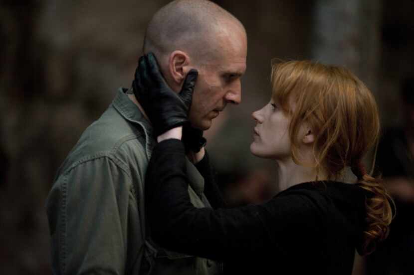 RALPH FIENNES and JESSICA CHASTAIN star in CORIOLANUS.
