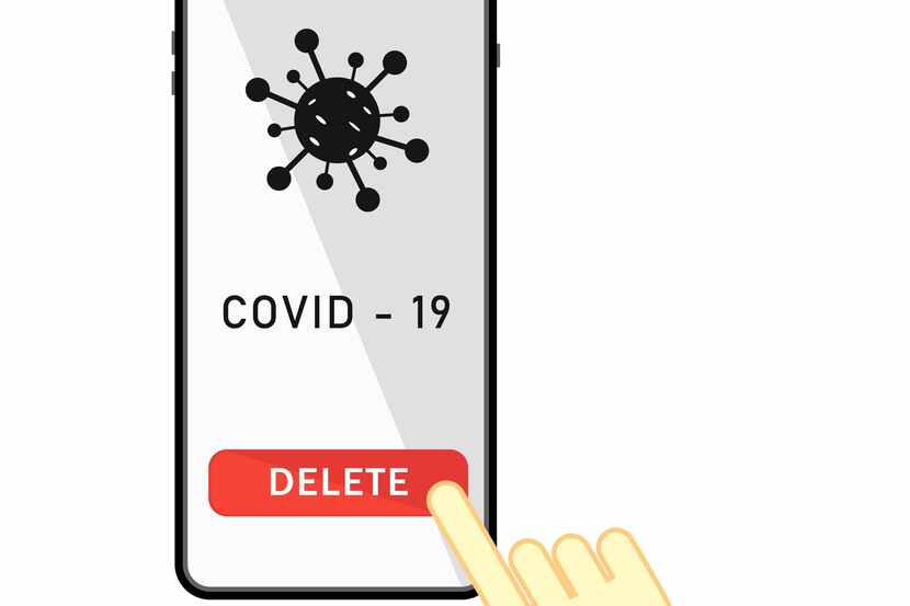 No presione clic en los mensajes de supuestas pruebas de covid-19