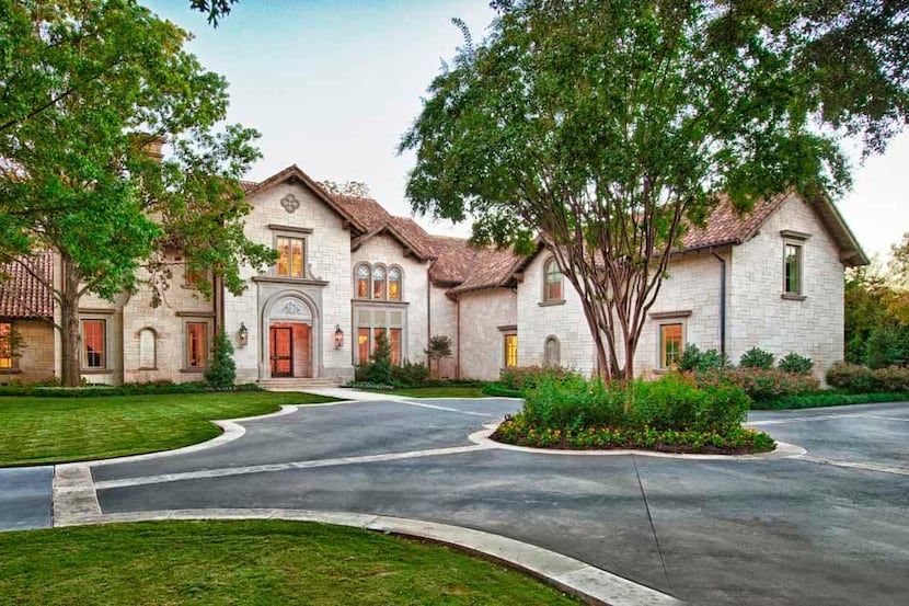 This 10,382 square foot home at 10203 Hollow Way in Old Preston Hollow is listed at $8.9...