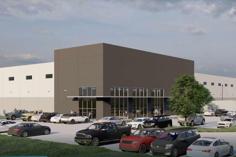 The new warehouse on Interstate 45 in Hutchins will open at the end of the year.