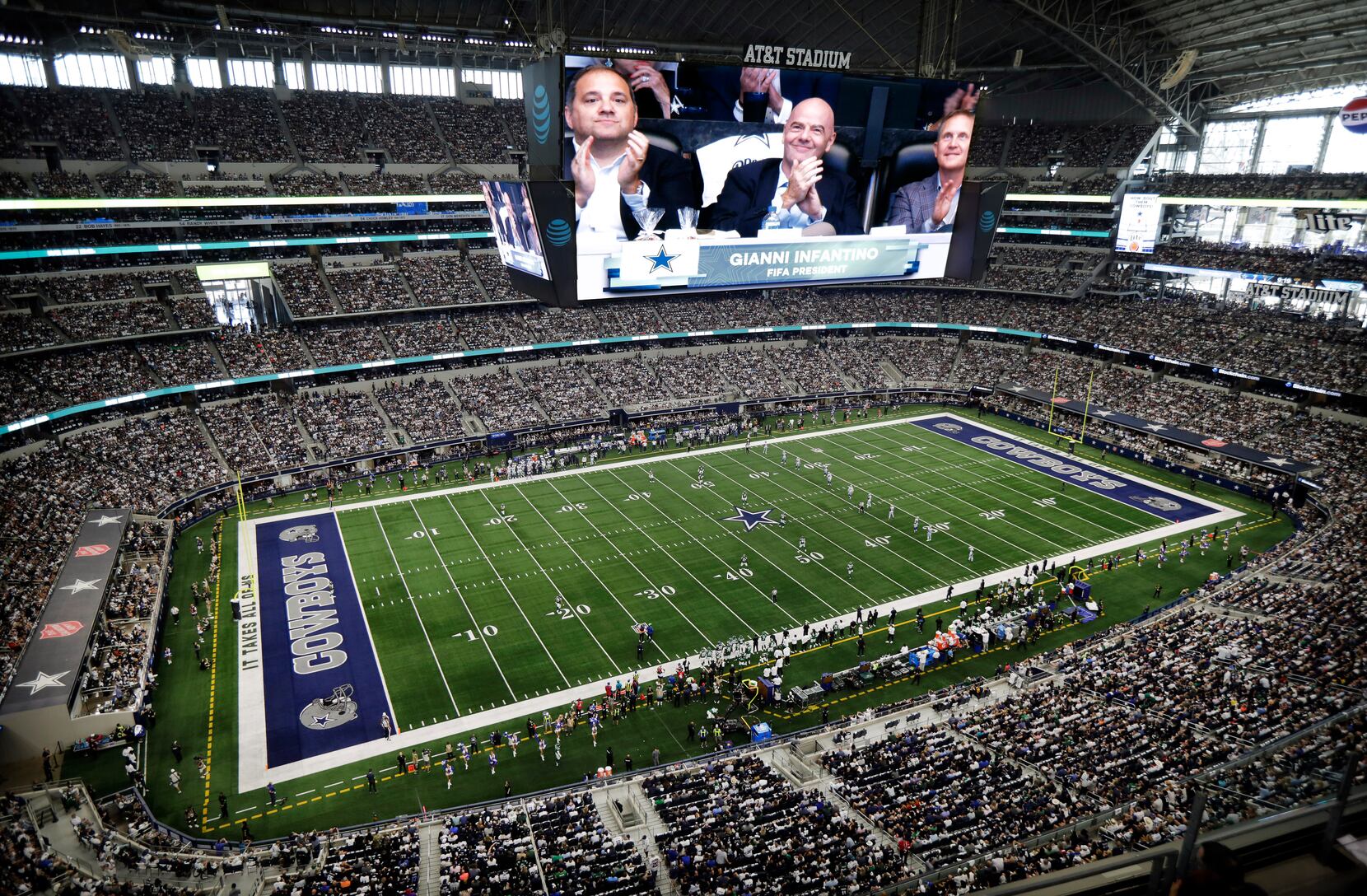 Thousands Gather at AT&T Stadium to Celebrate Cowboys Home Opener