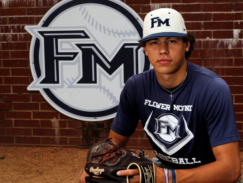 Flower Mound senior pitcher Jacob Gholston has been named DMN SportsDay's 2023 baseball...