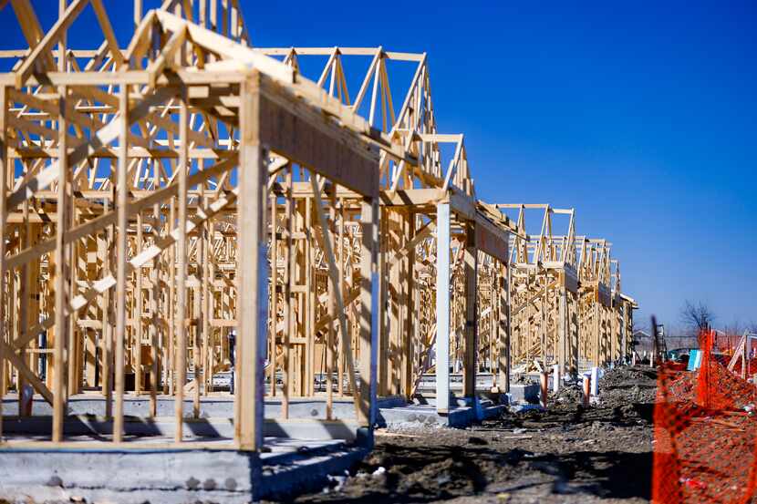 Homebuilders filed 4,044 building permits in January, down 9% from January 2021.