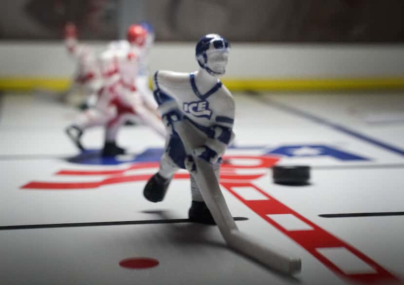 After years of decline, bubble hockey has once again become a popular arcade game in Texas....