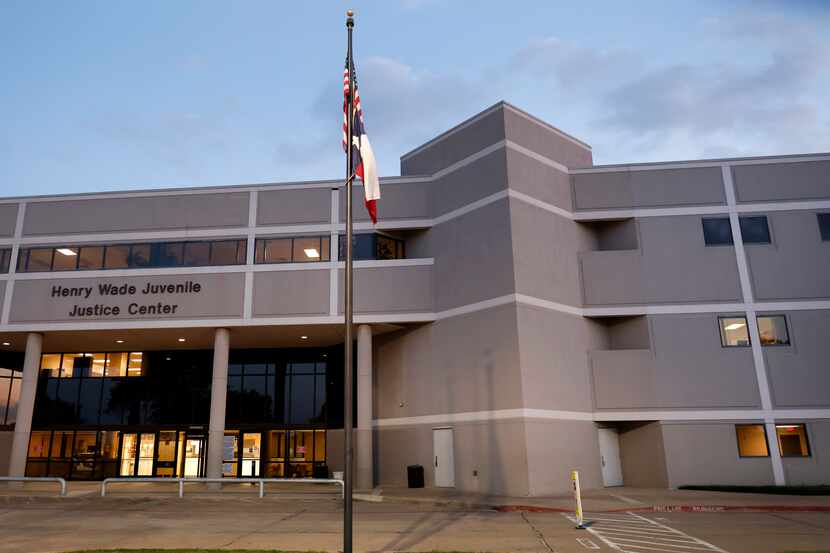 An exterior view of the Dallas County Juvenile Department inside the Henry Wade Juvenile...