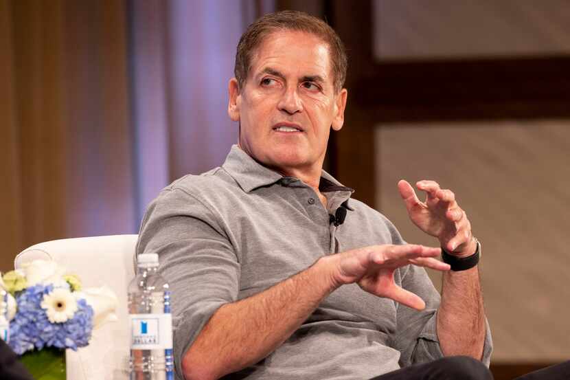 Dallas Mavericks owner and billionaire Mark Cuban shared his business insights at Venture...