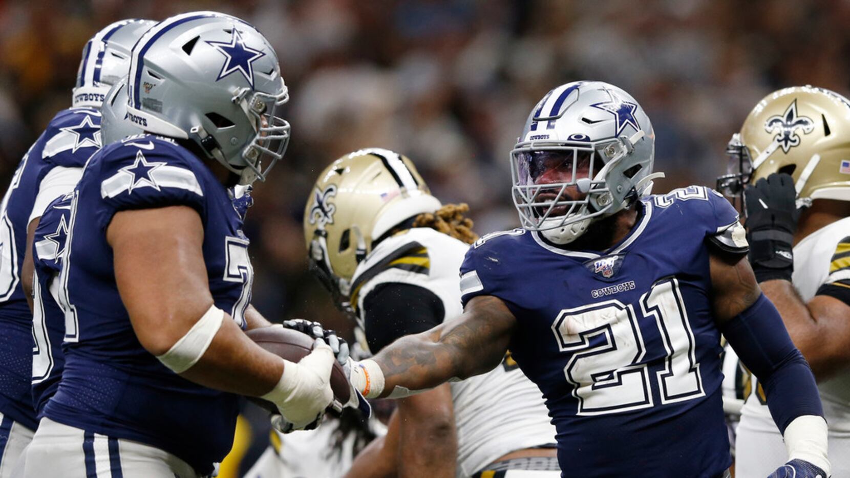 Film room: How Ezekiel Elliott and the Cowboys' run game stacks up vs.  other NFC East rushing attacks