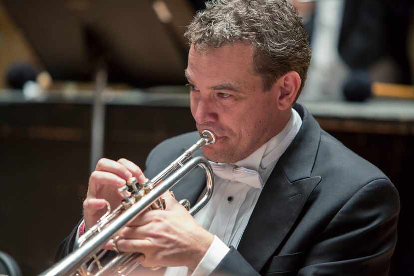 Ryan Anthony, a nationally recognized trumpet virtuoso, performs with the Dallas Symphony...