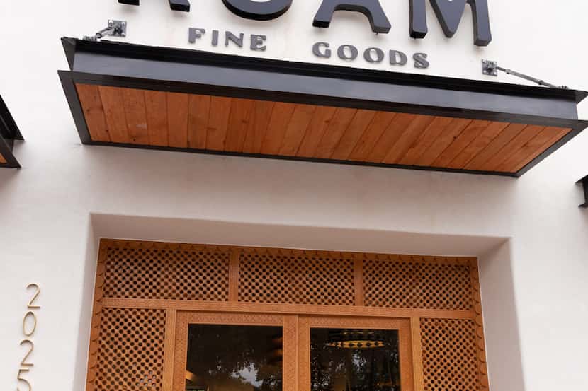 Exterior of the new Roam Fine Goods store in the Lakewood Shopping Center at 2025 Abrams...