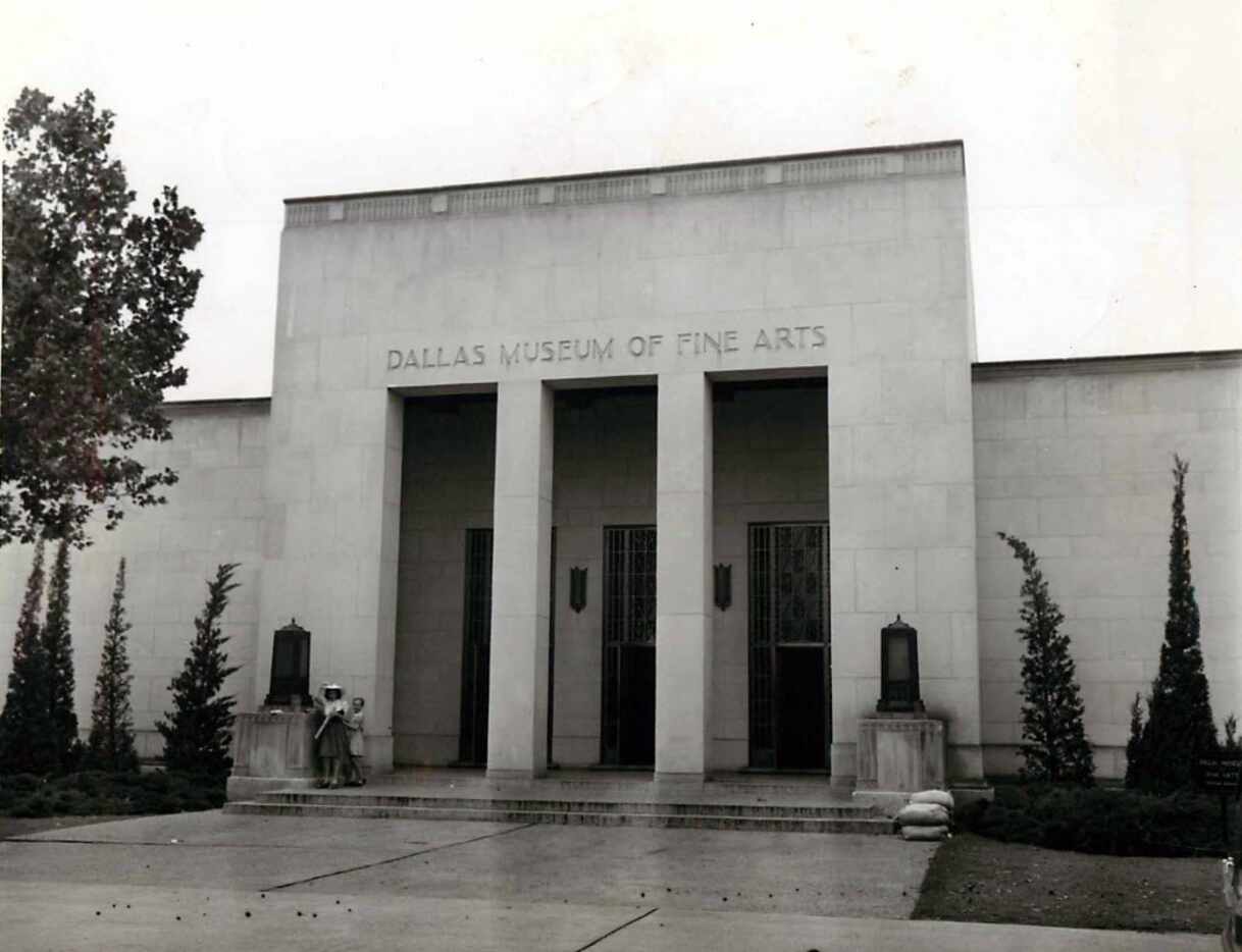 The former Dallas Museum of Fine Arts - Fair Park, photographed in 1940