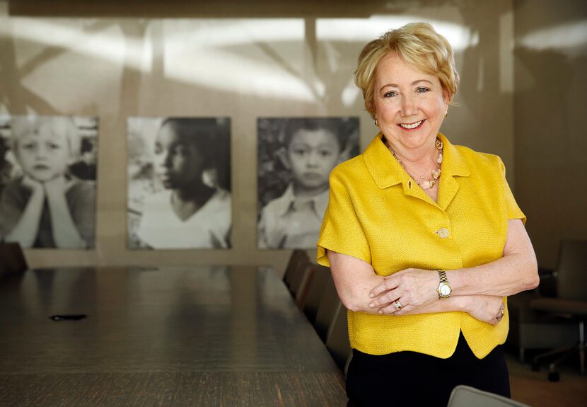 Kathleen LaValle, president and CEO of Dallas CASA (Court Appointed Special Advocates) poses...