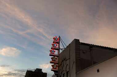 Texas Theatre in Oak Cliff is pictured on Nov. 8, 2023. It will be among the venues to host...