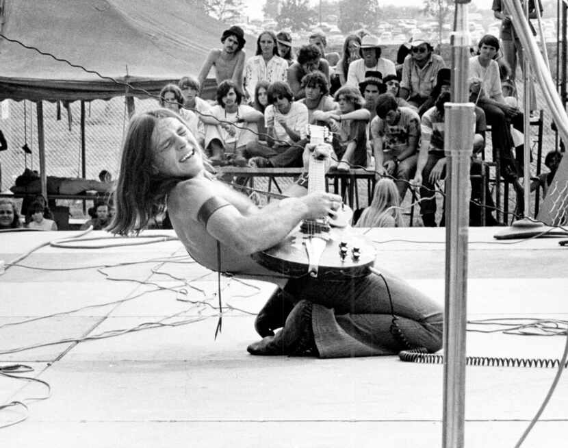 Mark Farner of Grand Funk Railroad opened the show each day for three days in the heat of...
