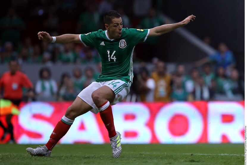 El mexicano Javier Hernández y la selección llegan al Norte de Texas para amistoso con...