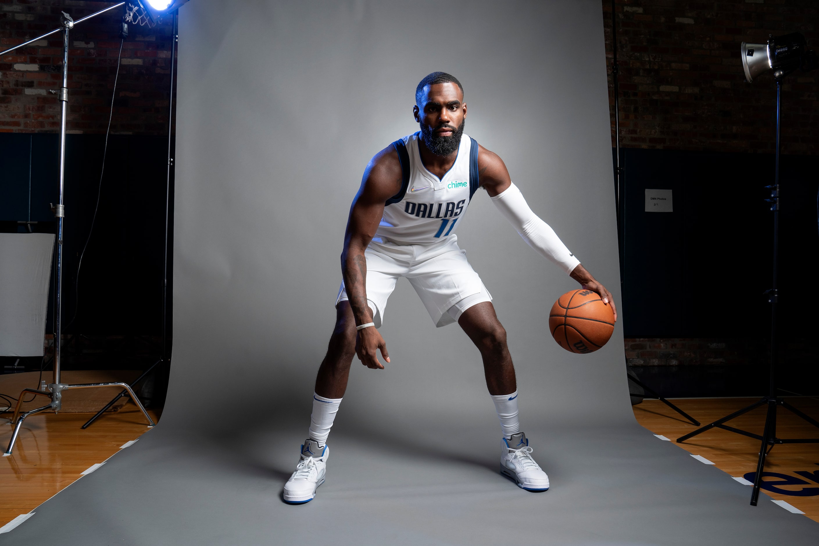 Dallas Mavericks guard Tim Hardaway Jr. (11) poses for a portrait during the Dallas...