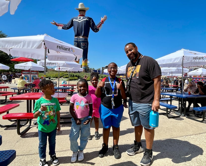 Darrell Mitchell and his four kids visit the State Fair of Texas year after year. The family...