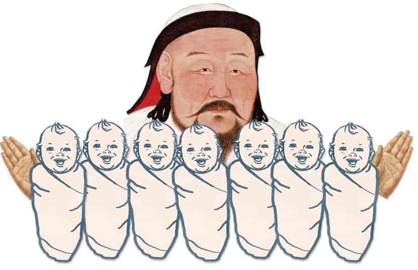Genghis Khan was not only a mighty warrior and conqueror. He is thought to have fathered...