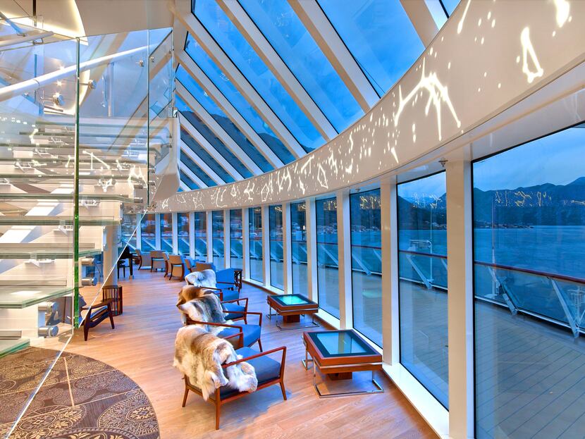 The Viking Mississippi will have an Explorers’ Lounge near the bow of the ship similar to...