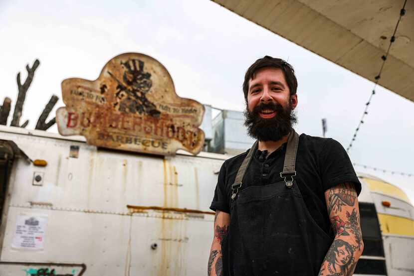 Aaron Courtney is the new pitmaster at Bumbershoot Barbecue in Argyle.