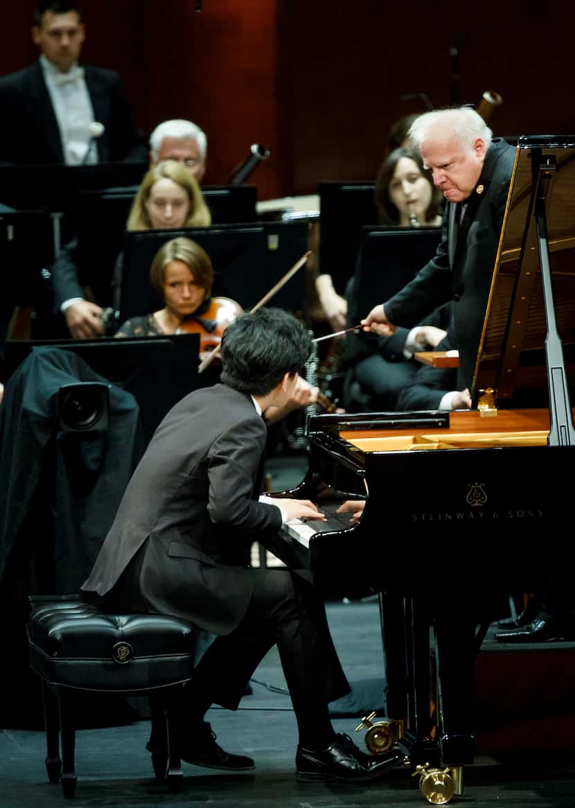 Daniel Hsu performs a piano concerto with the Fort Worth Symphony Orchestra, led by Leonard...